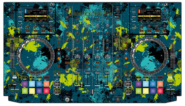 Denon DJ MCX 8000 Skin Conflict Green